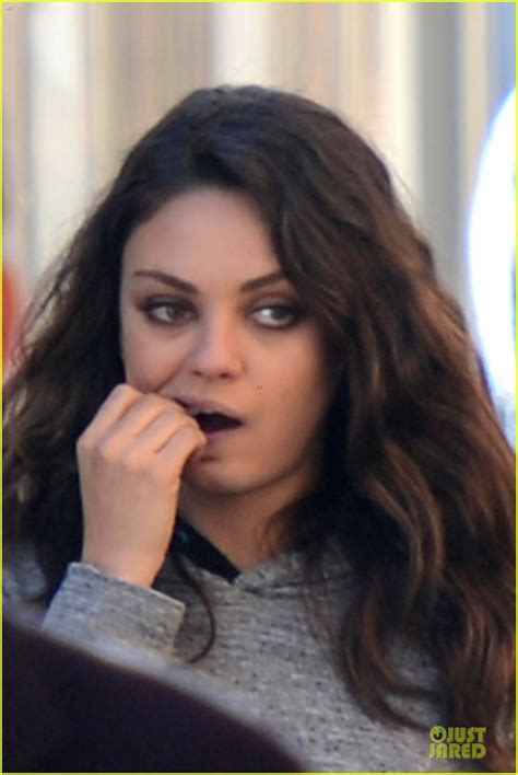 Mila Kunis: Teeth Cleaning on 'Third Person' Set!: Photo 2759286 | Mila ...