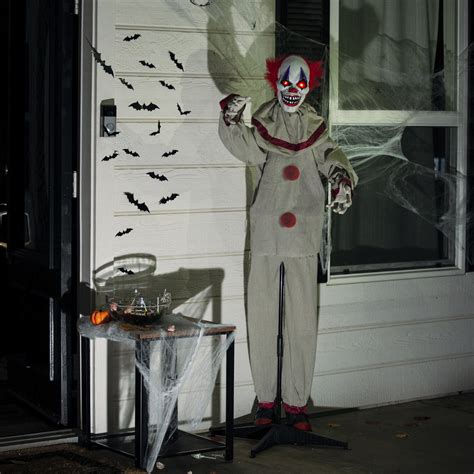 Best Choice Products Scary Harry the Motion Activated Animatronic Killer Clown, Halloween Prop w ...