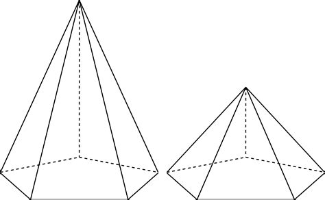 Pentagonal Pyramid Edges Faces Vertices / What is the Euler's formula ...