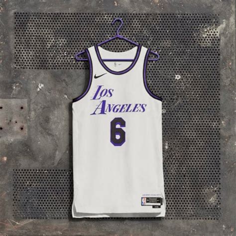 Los Angeles Lakers 22/23 City Edition Uniform: The Blank Canvas | NBA.com