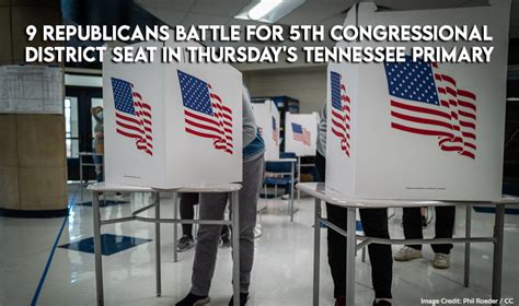 Nine Republicans Battle For 5th Congressional District Seat In Thursday ...