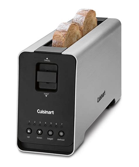 Cuisinart Pro Two-Slice Extruded Long-Slot Toaster, cool toaster, slim toaster, say goodbye to ...