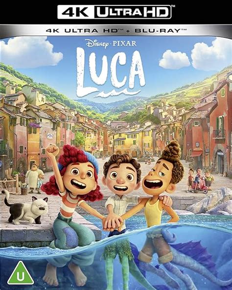 Amazon.com: Disney & Pixar's Luca 4K UHD [Blu-ray] [2021] [Region Free] : Movies & TV