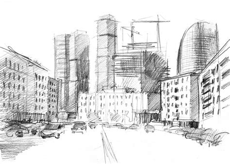 8,902 City Skyline Pencil Drawing Royalty-Free Photos and Stock Images ...