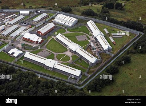 aerial view of HMP Buckley Hall Prison near Rochdale, Lancashire, UK Stock Photo - Alamy