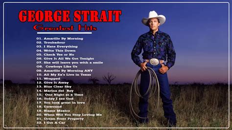 🤠 George Strait Greatest Hits Full Album 🎻 George Strait Best Of ...