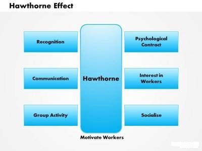 Hawthorne Effect - Theory of Motivation - Assignment Point