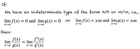 A Gentle Introduction to Indeterminate Forms and L’Hospital’s Rule ...