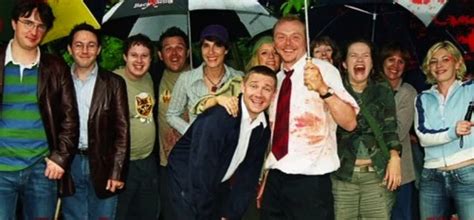 Shaun of the Dead cast. : r/nickfrost