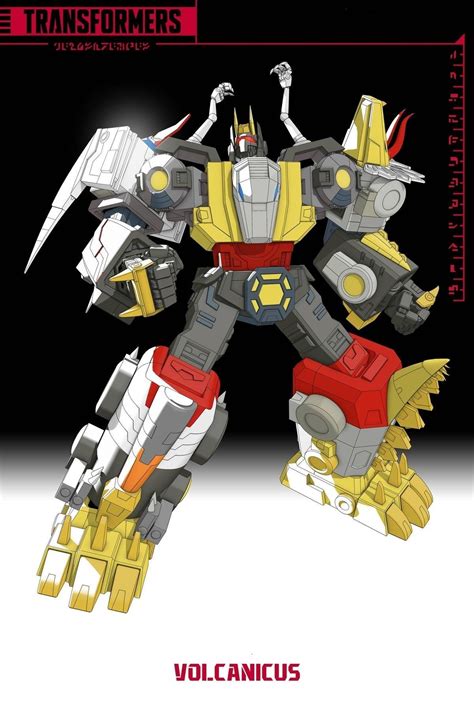 Transformers Volcanicus Art - bmp-dungarees