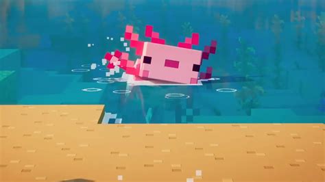 Apprivoiser un Axolotl dans Minecraft : les axolotls bleus et rares