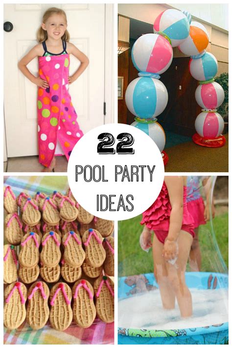 22 Summer Pool Party Ideas When It's Hot Outside | Make and Takes