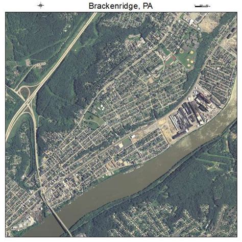 Aerial Photography Map of Brackenridge, PA Pennsylvania