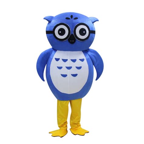 High quality Adult Owl Mascot Costume Blue Owl cosplay costumes Free shipping on Aliexpress.com ...