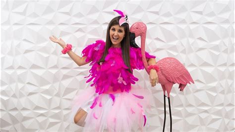 DIY Flamingo Halloween Costume - YouTube