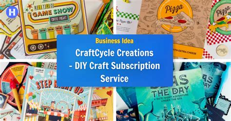 Innovative Business Idea: Craft Cycle Creations - DIY Craft
