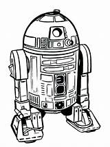 R2D2 Coloring Pages  Best For Kids sketch template