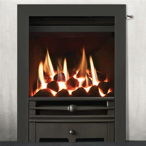 Gazco Logic HE Convector Log Effect Conventional Flue (Front Choice) Gas/LPG - Logburners