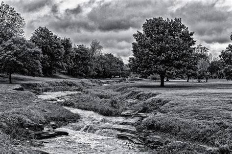 Little River Through the Park-BW | Little river, Park city, Landscape