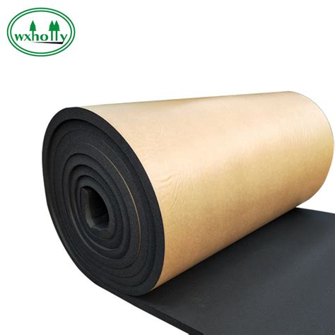 Elastomeric Self Adhesive Heat Insulation NBR Rubber Foam Sheet