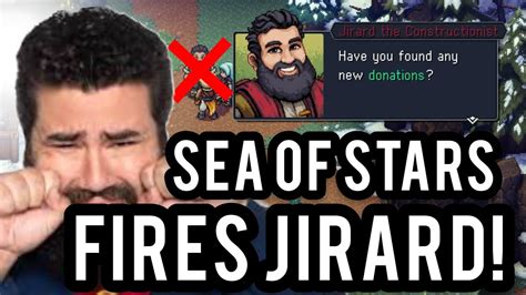 Jirard The Completionist: Sea Of Stars Dev DELETES HIM FROM THEIR GAME! - YouTube