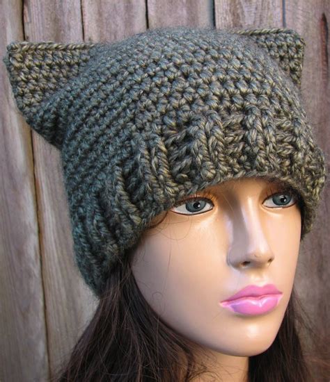 EvasStudio on Luulla | Crochet hats, Crochet cat hat, Cat hat crochet ...