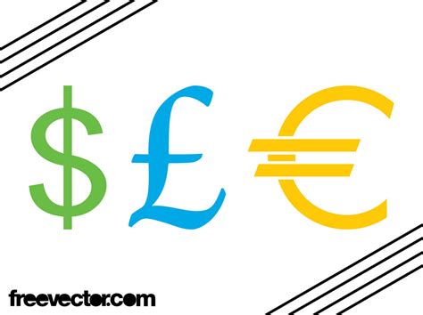 Currency Symbols Graphics Vector Art & Graphics | freevector.com