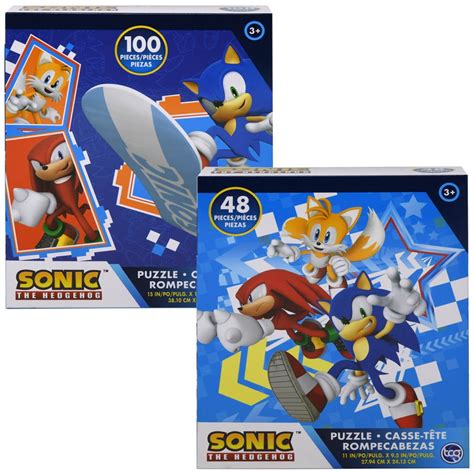 Sonic the Hedgehog 48pc & 100pc Puzzle - Walmart.com