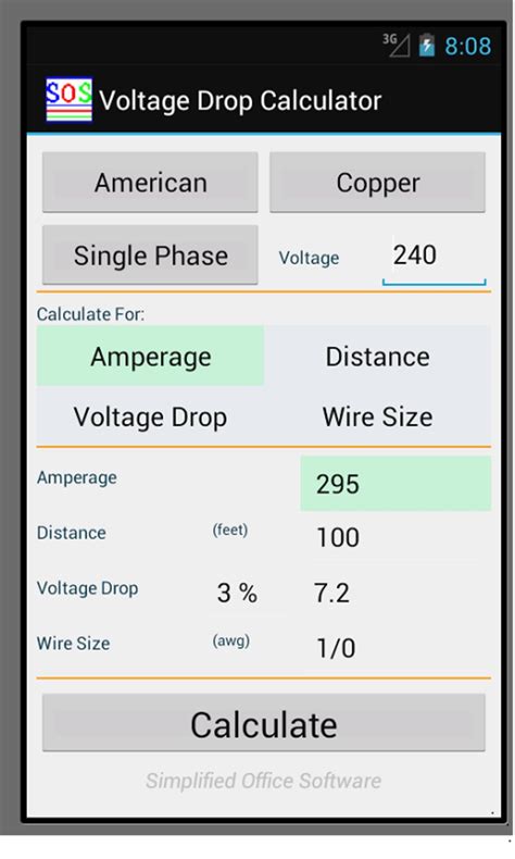 Voltage Drop Calculator APK for Android - Download