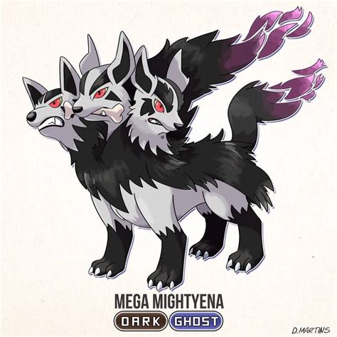 Commission - Mega Mightyena by Unknown-Dan on DeviantArt