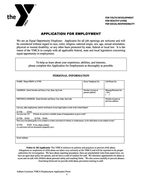 50 Free Employment / Job Application Form Templates [Printable] ᐅ TemplateLab