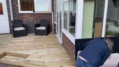 Decking installation Part 3 - YouTube