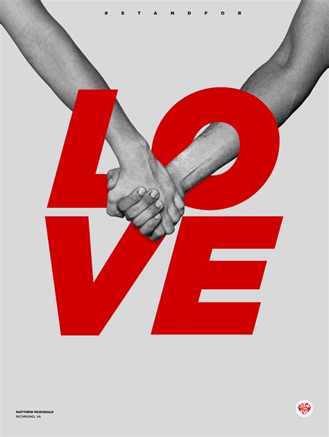 Stand For Love on Behance