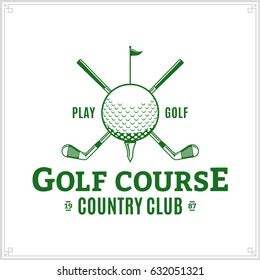 Vector Golf Club Logo Stock Vector (Royalty Free) 632051321 | Shutterstock