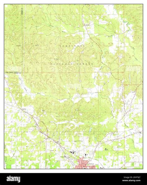 Louisville mississippi map Cut Out Stock Images & Pictures - Alamy