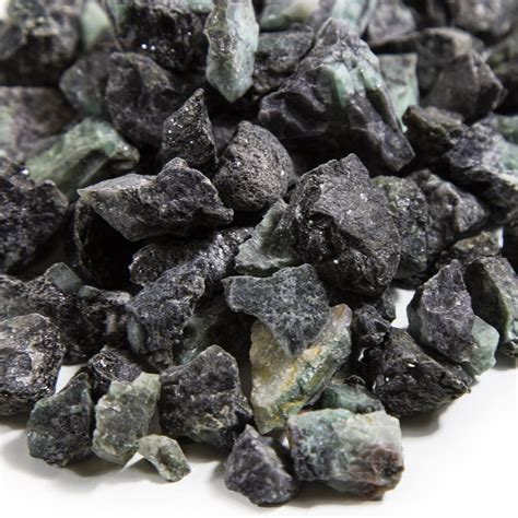 Emerald Rough Stones - 1 lb Bag - Small Raw Chunk - Rough Stone (TS-16 – Rock Paradise