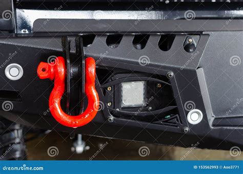 Car winch Off road stock image. Image of towing, equipment - 153562993