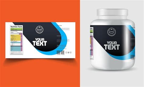 Premium Vector | Label packaging design creative and modern design