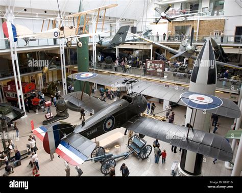 Main Hall - Imperial War Museum - London Stock Photo - Alamy