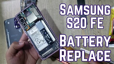 Samsung S20 FE Battery Replacement - YouTube