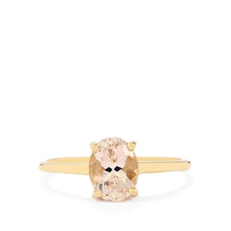 Gemporia - CLEARANCE ROSE DANBURITE RING IN 10K GOLD 1.20CTS | Gold rings, Rings, Danburite ring