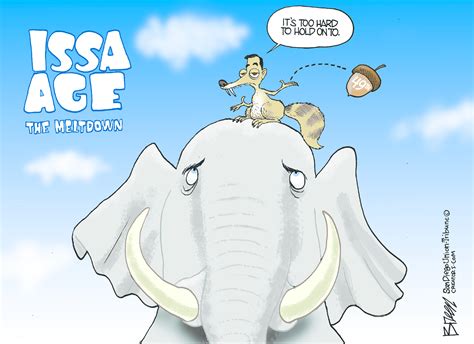 Political cartoon U.S. Darrell Issa GOP Congress retirement | The Week