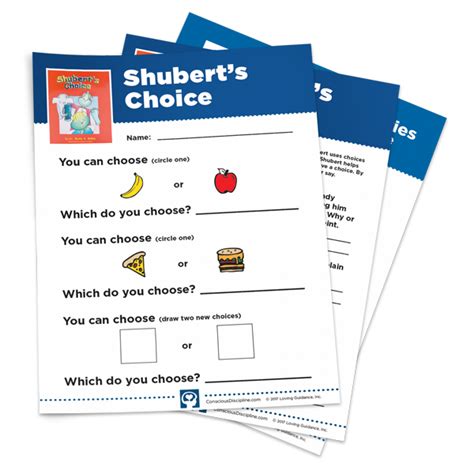 Resource: Shubert Extensions: “Choice” for Younger Children - Conscious Discipline