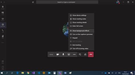 MS Teams – Show Background Effects – Set Custom Image as Background of ...