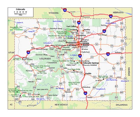 Us Map Colorado