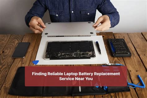 Finding Laptop Battery Replacement Service Near You