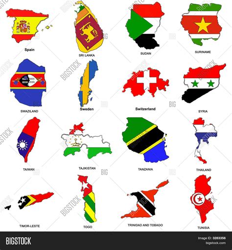 World Flag Map Image & Photo (Free Trial) | Bigstock