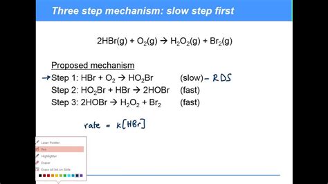 KAC25.14 - Rates II: Predicting Rate Equations from Reaction Mechanisms - YouTube