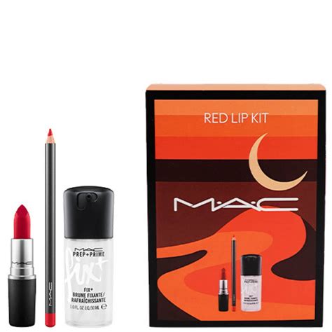 MAC Red Lip Kit - LOOKFANTASTIC