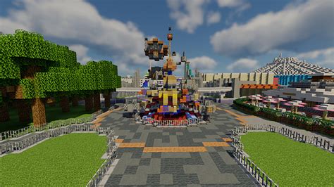 Disneyland Resort Minecraft Minecraft Map